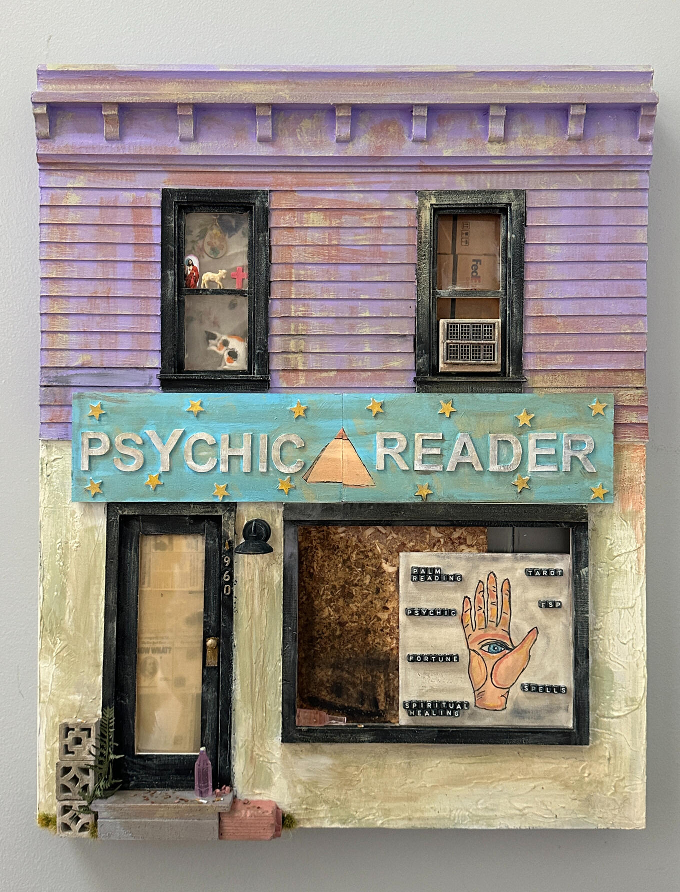 Psychic Reader, 16" x 20" x 1.75"