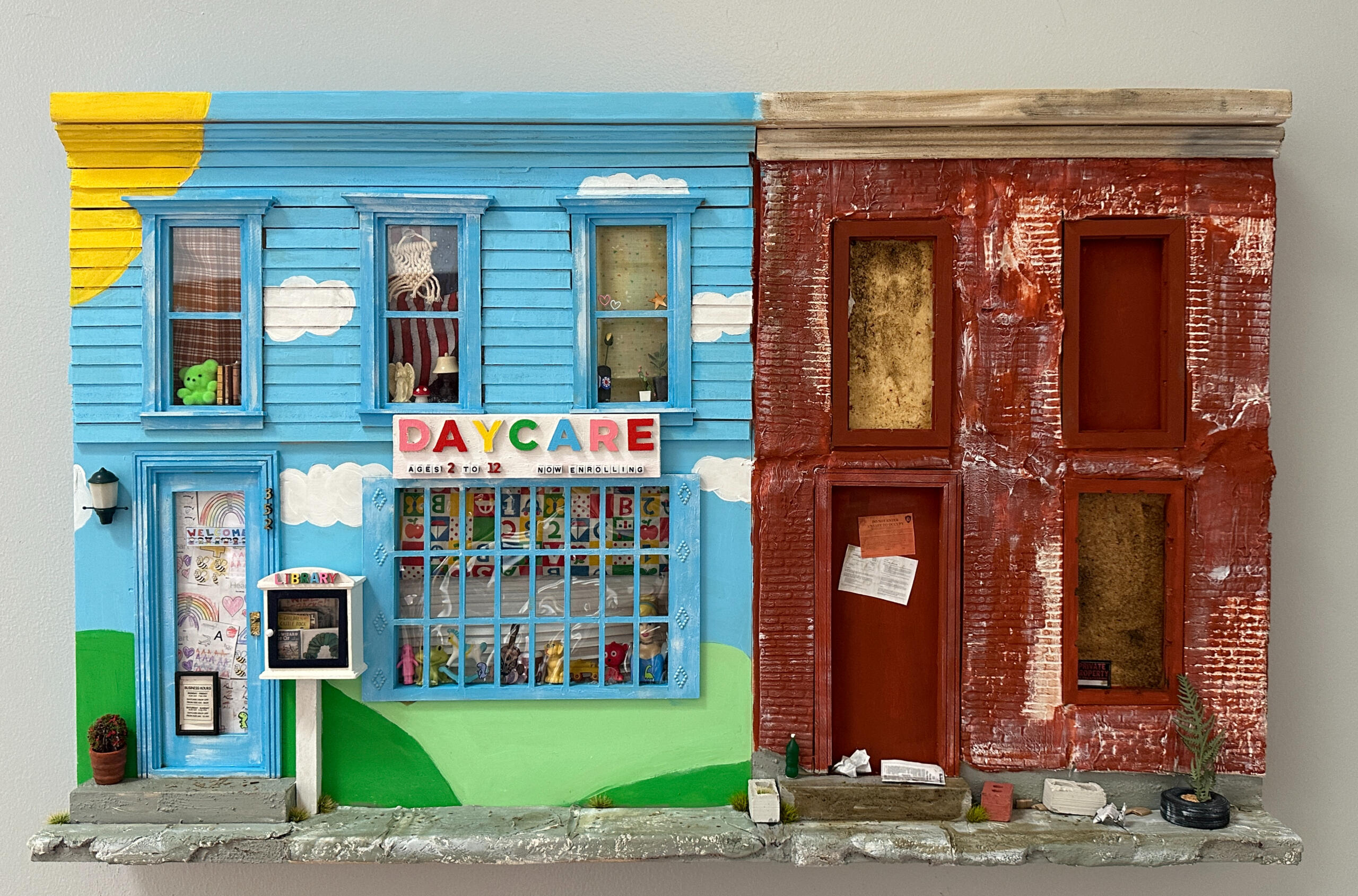 Daycare, 22" x 14" x 1.75"
