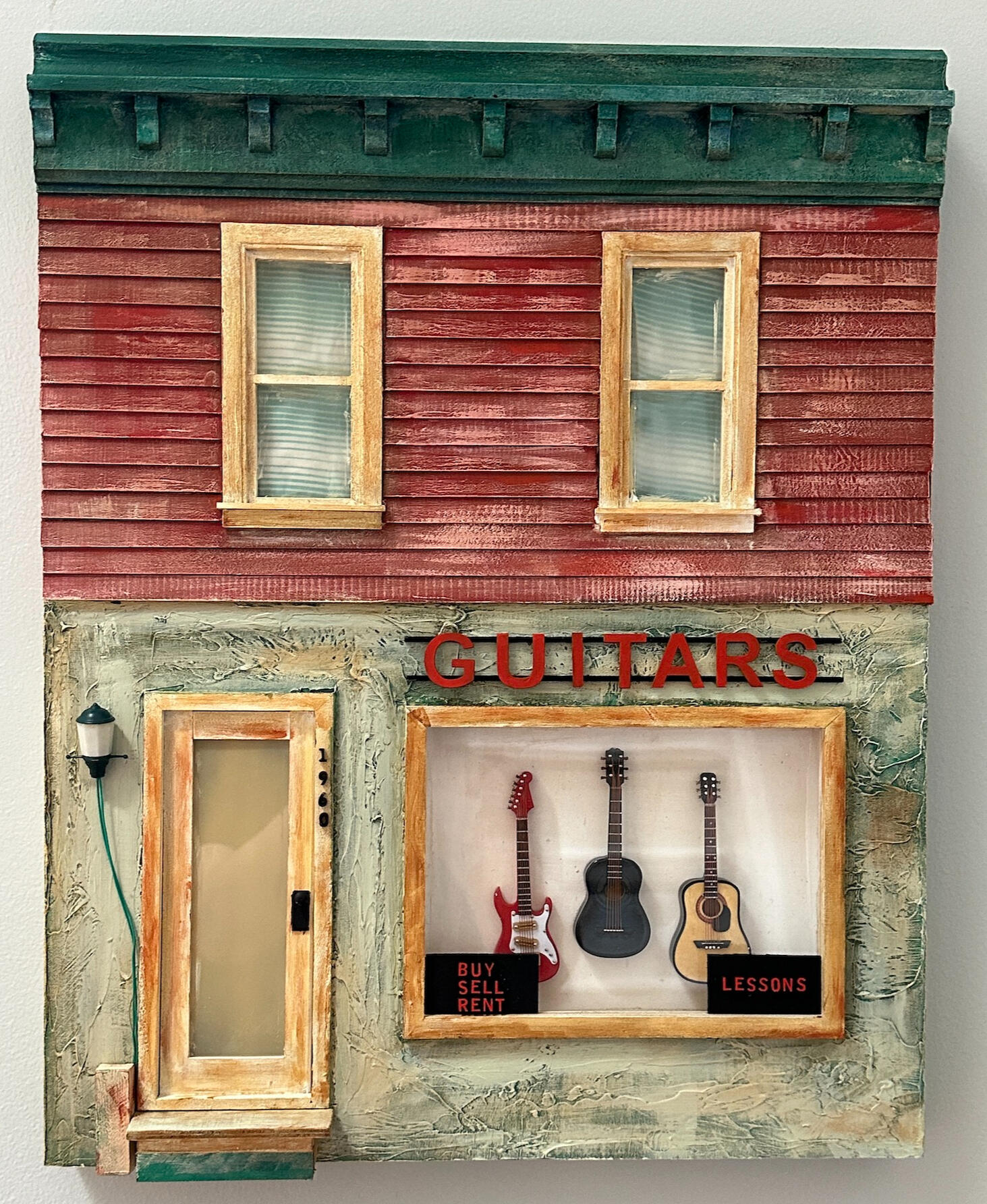 Guitar Shop, 16" x 20" x 1.75", SOLD