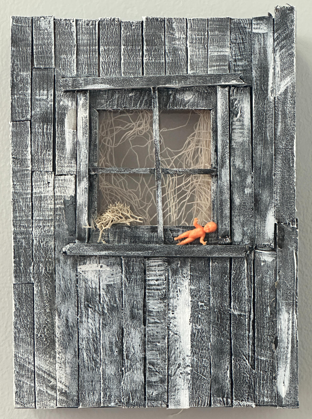 Black windowsill, 7&quot; x 5&quot; x 1.75&quot;